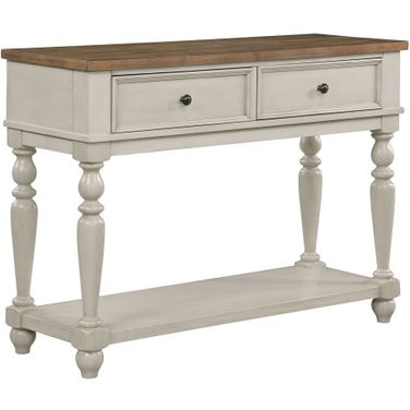 Jennifer Brown And White Sideboard