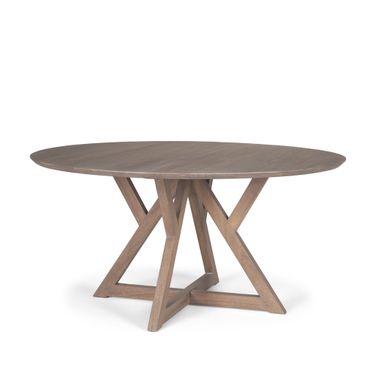 Jennings 60 Inch Wood Dining Table In Brown