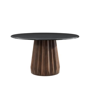 Jennings Dining Table In Black and Brown