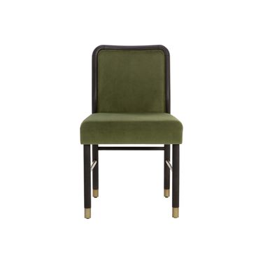 Jeno Dining Chair Set of 2 In Meg Olive