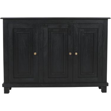 Jensen 3-Door Sideboard In Dark Charcoal