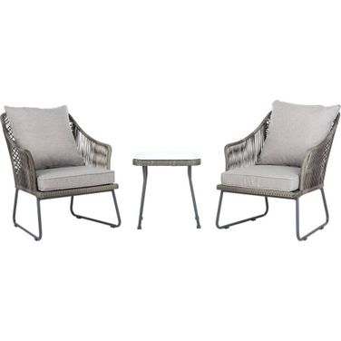 Jensen Gray 3 Piece Lounge Set