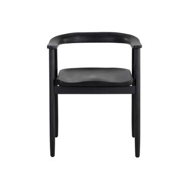 Jeremy Dining Armchair In Black