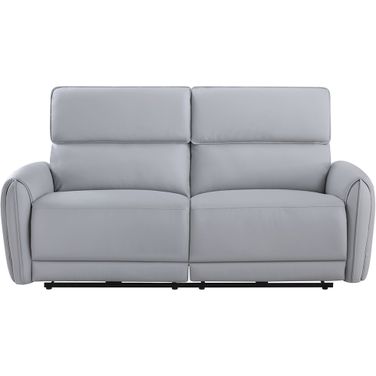 Jeromie Power Motion Sofa with USB Port In Light Gray