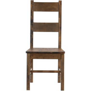 Jerrick Burnished Brown Side Chair Set of 2