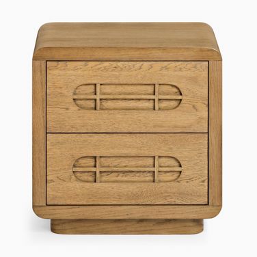 Jesper Oak Nightstand In Honey Natural Oak