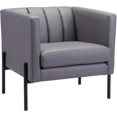 Jess Accent Chair In Gray