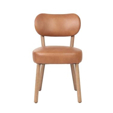 Jesse Dining Chair Set of 2 In Brown