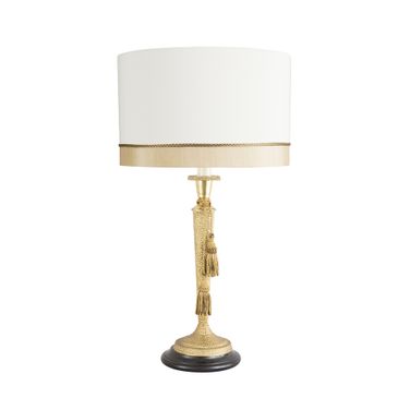 Jeweler's Hammer Lamp In Gold and White