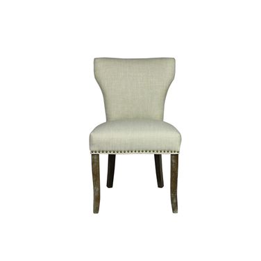 Jill Side Chair In Ivory