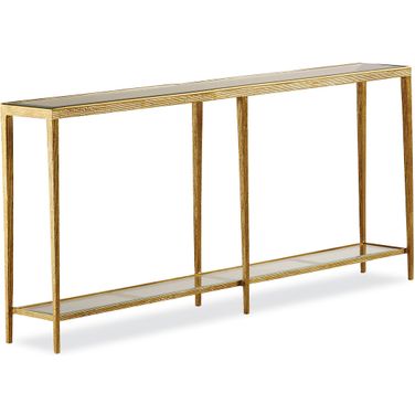 Jinx Large Brass Console In Brass