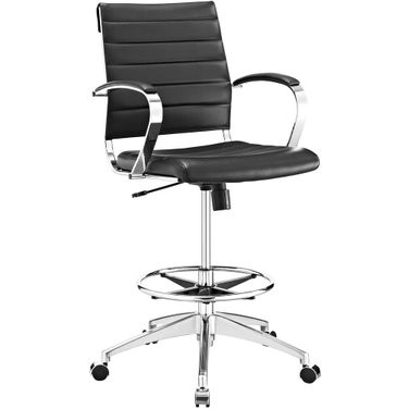Jive Drafting Chair In Black