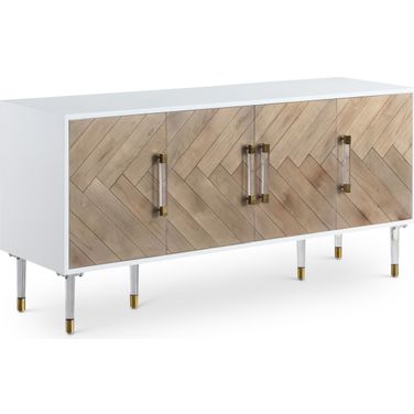 Jive Lacquer Sideboard/Buffet In White