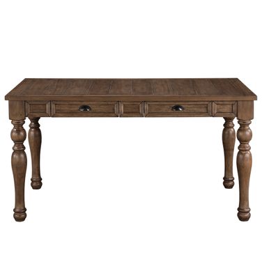 Joanna 4-Drawer Dining Table In Brown