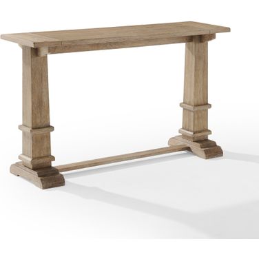 Joanna Entryway Console Table In Rustic Brown