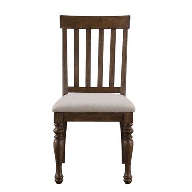 Joanna Side Chair Set of 2 In Brown