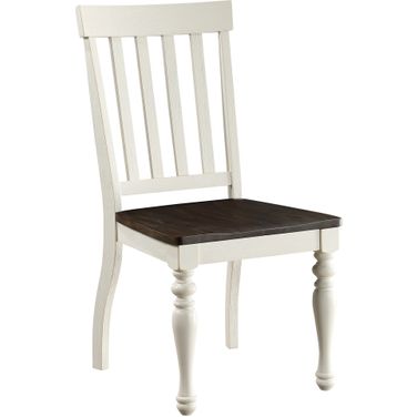 Joanna Side Chair Set of 2 In White