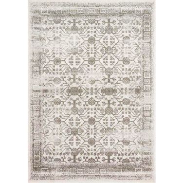 Joaquin Ivory/Grey 1'6" x 1'6" Rug