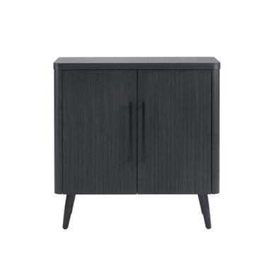 Jodie Accent Cabinet In Charcoal Grey