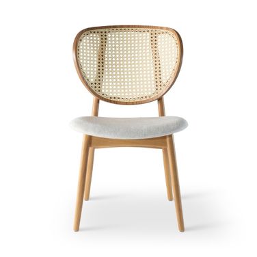 Joemla Cane Side Chair In Domasco