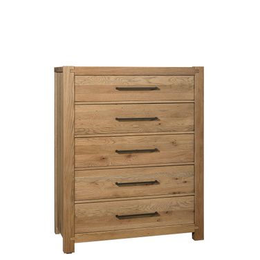 Joinery 5 Drawer Chest In Natural Oak