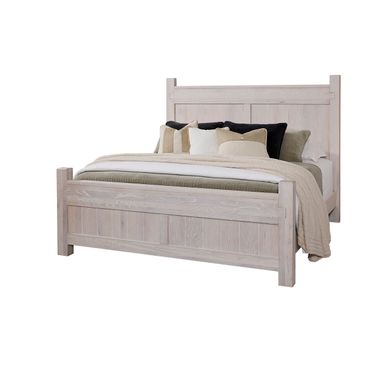 Joinery King Poster Bed In Whitewashed Oak