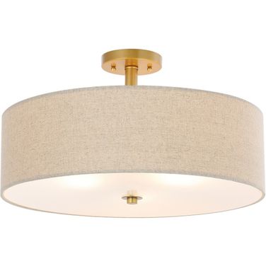 Jolana Flush Mount in Gold