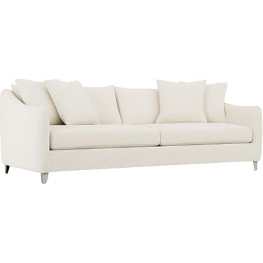 Joli Chenille Fabric Sofa In Beige