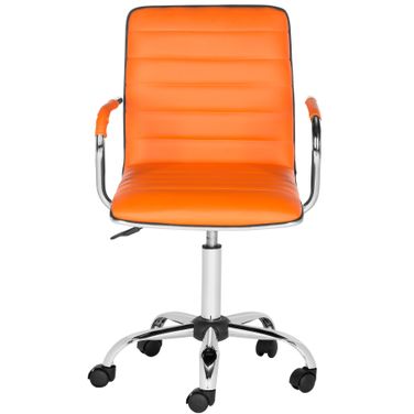 Jonika Orange Swivel Desk Chair