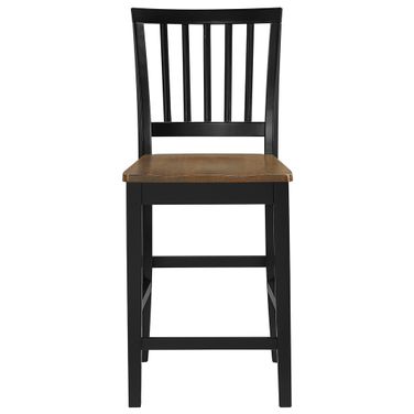 Joplin Counter Chair Set of 2 In Brown