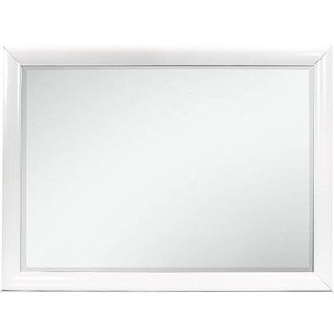 Jordyn Mirror In White