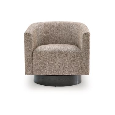 Jorryn Swivel Accent Chair In Brown