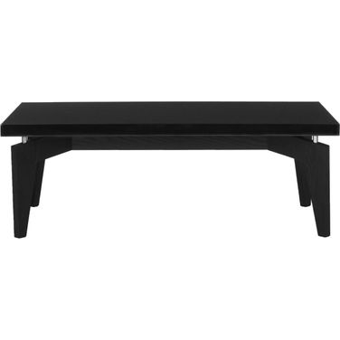 Josef Black Retro Lacquer Floating Top Coffee Table
