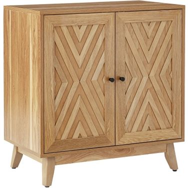 Joseph 2 Door Accent Cabinet In Walnut