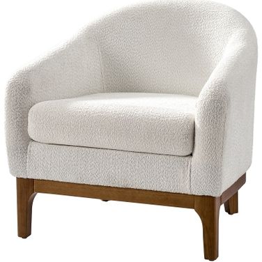 Joseph Boucle Armchair Chair In Ivory