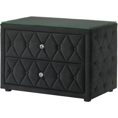 Josephine Night Stand In Black