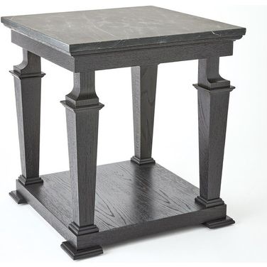 Josephine Side Table In Blackened Oak