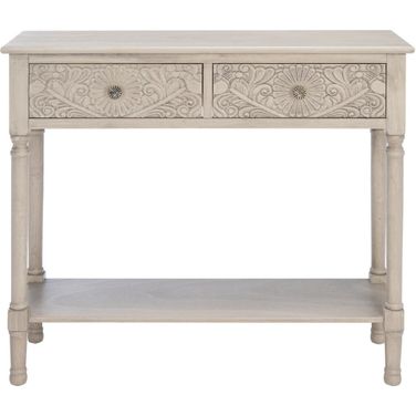 Josie 2 Drawer Console Table in Greige