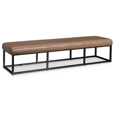 Joston Accent Bench In Caramel