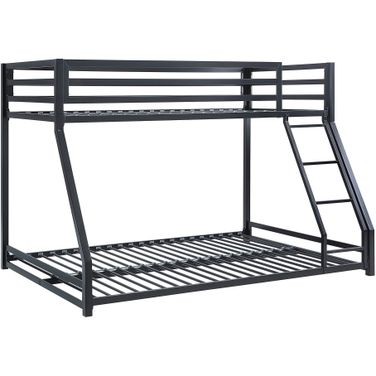 Jovie Twin Over Full Bunk Bed In Black