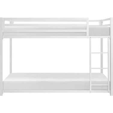 Jovie Twin Over Twin Bunk Bed In White