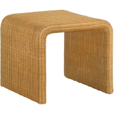 Juanita Square Rattan End Table Natural