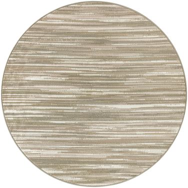 Jubilant Modern 8' x 8' Indoor Rug In Ivory and Green