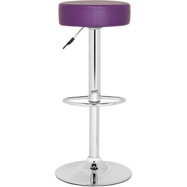 Jude Purple Swivel Bar Stool
