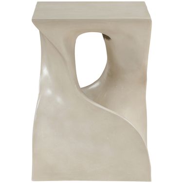 Jula Concrete End Table In Beige