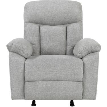 Jules Rocker Reclining Chair In Gray