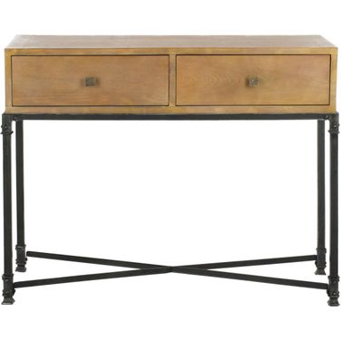 Julian Natural 2-Drawer Console