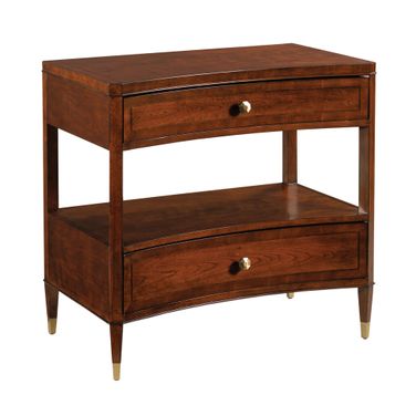 Julian Two Drawer Nightstand