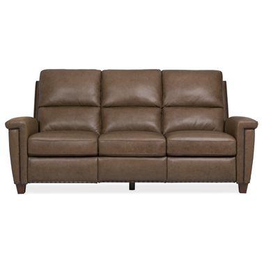 Julian Zero Gravity Power Sofa with Power Headrest In Brown