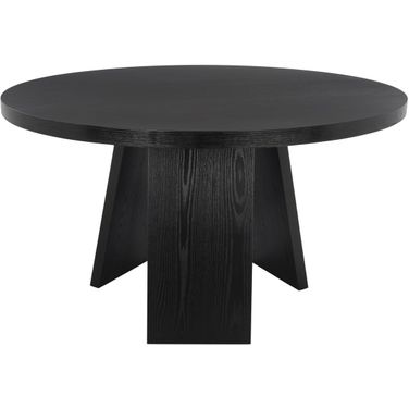 Julianna 54 Inch Wood Dining Table In Black